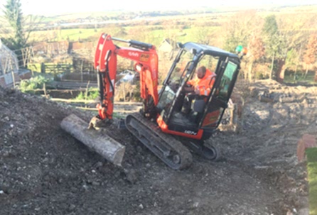 ground-preparation-digger-levelling-topsoil-sussex-turf-layers